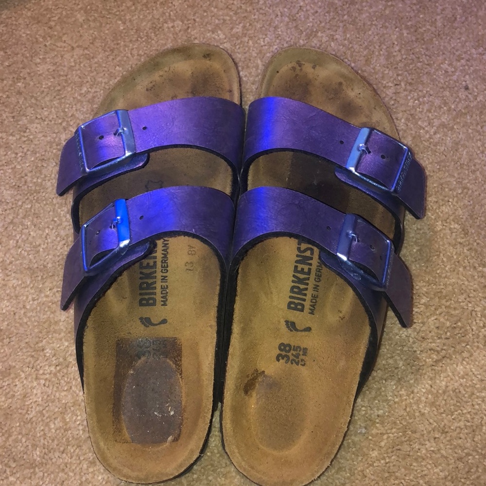 Iridescent Birkenstocks!!